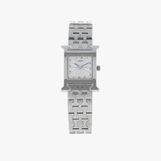 Silver White Stainless Steel Watch